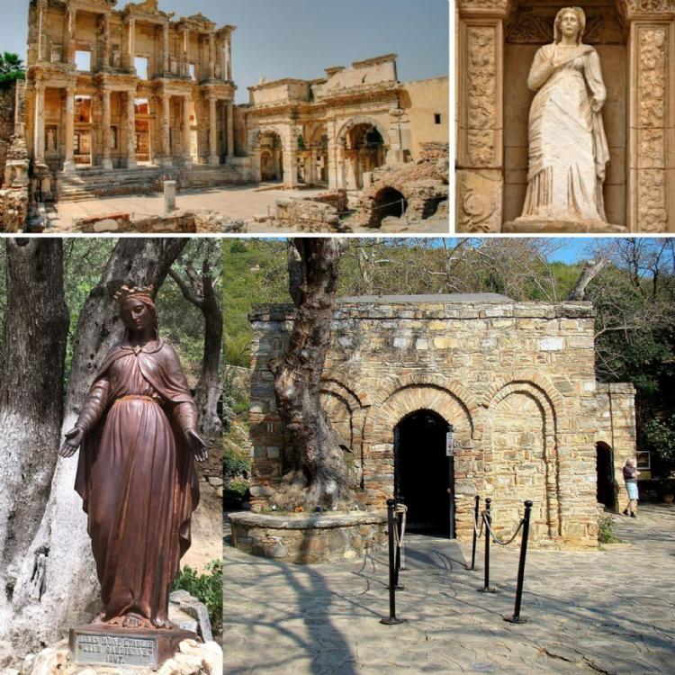 Ephesus & House of Virgin Mary from Didim